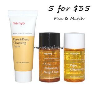 MA:NYO Pure Cleansing Oil & Foam Bundle NWT/NIP/SEALED